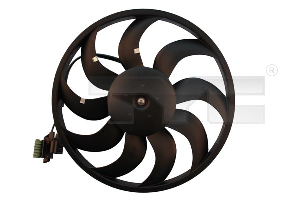 Ventilator, radiator 825-0035 TYC