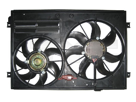 Ventilator, radiator 837-0026 TYC