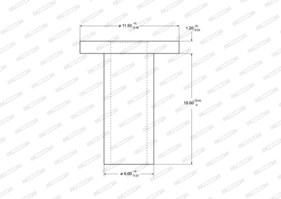 Nit, material frictiune saboti frana 93049 FERODO