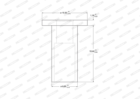 Nit, material frictiune saboti frana 93059 FERODO
