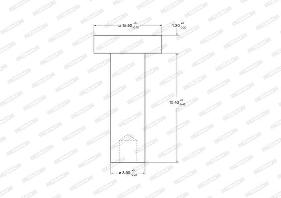 Nit, material frictiune saboti frana 93251 FERODO