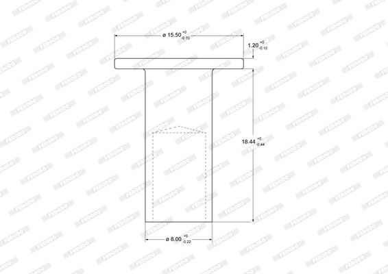 Nit, material frictiune saboti frana 93252 FERODO