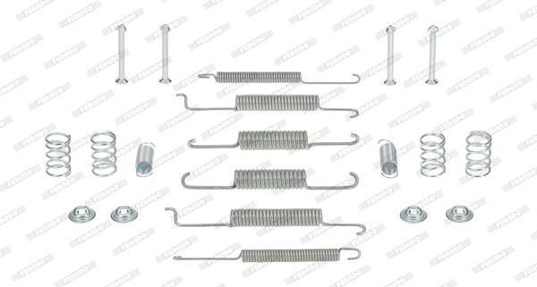Set accesorii, sabot de frana FBA100 FERODO