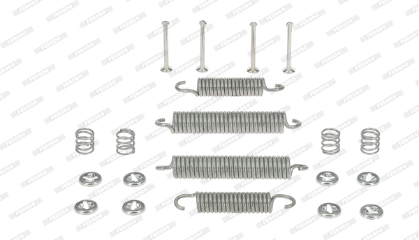 Set accesorii, sabot de frana FBA101 FERODO