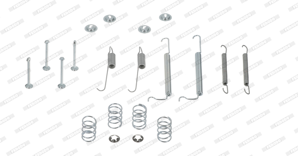 Set accesorii, sabot de frana FBA110 FERODO