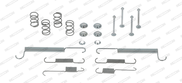 Set accesorii, sabot de frana FBA13 FERODO
