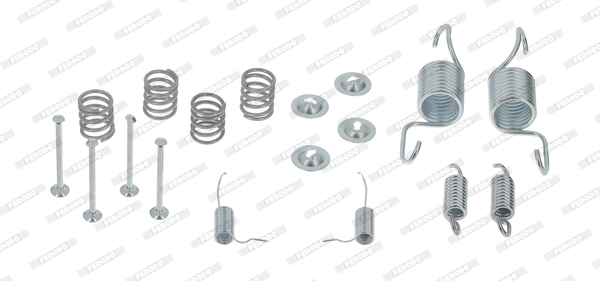 Set accesorii, sabot de frana FBA185 FERODO