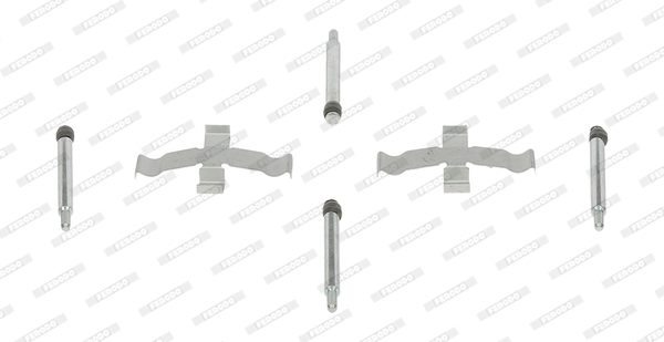 Set accesorii, placute frana FBA402 FERODO