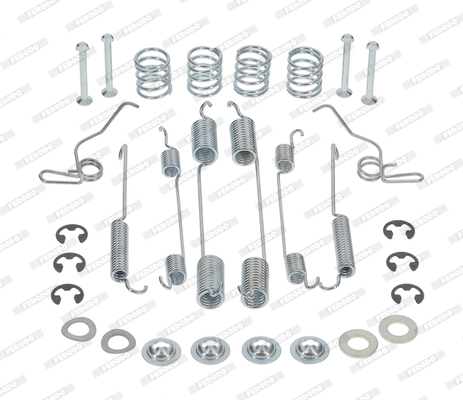 Set accesorii, sabot de frana FBA40 FERODO