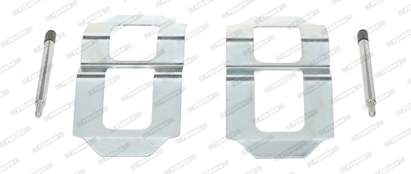 Set accesorii, placute frana FBA433 FERODO