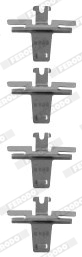 Set accesorii, placute frana FBA447 FERODO