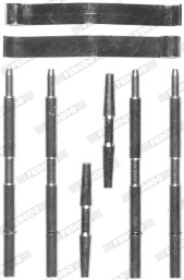 Set accesorii, placute frana FBA457 FERODO