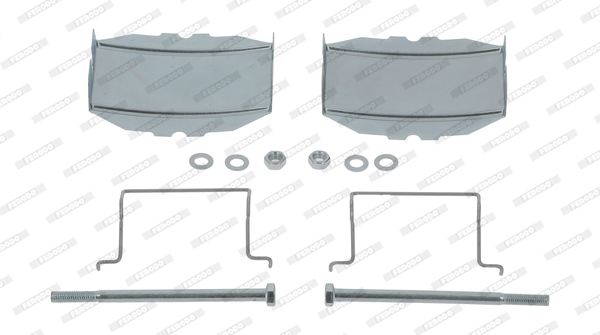 Set accesorii, placute frana FBA460 FERODO