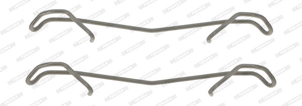 Set accesorii, placute frana FBA463 FERODO