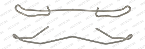 Set accesorii, placute frana FBA464 FERODO