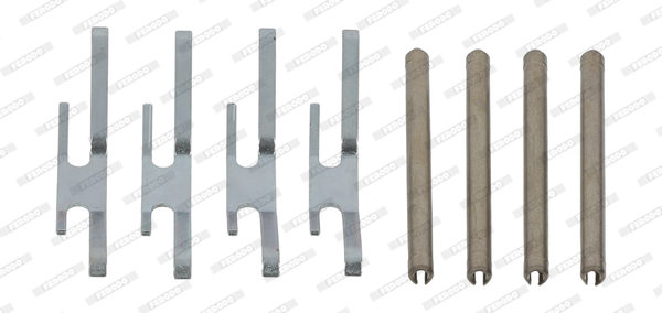 Set accesorii, placute frana FBA468 FERODO