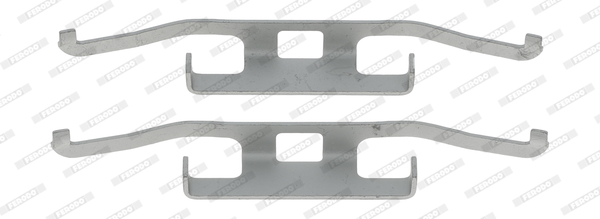 Set accesorii, placute frana FBA486 FERODO