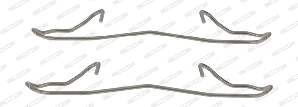Set accesorii, placute frana FBA488 FERODO