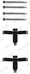 Set accesorii, placute frana FBA506 FERODO