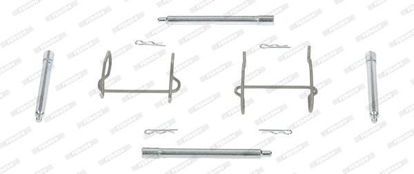 Set accesorii, placute frana FBA518 FERODO