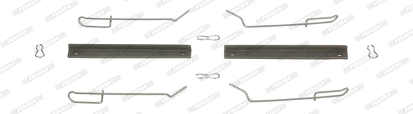 Set accesorii, placute frana FBA520 FERODO