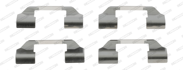 Set accesorii, placute frana FBA531 FERODO