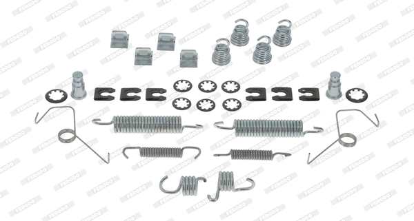 Set accesorii, sabot de frana FBA62 FERODO