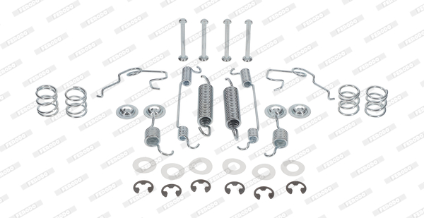 Set accesorii, sabot de frana FBA73 FERODO