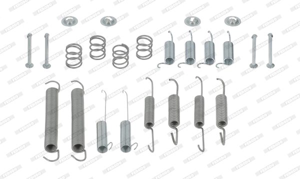 Set accesorii, sabot de frana FBA78 FERODO