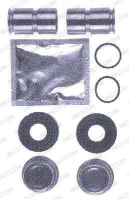 Set accesorii, placute frana FBA999 FERODO