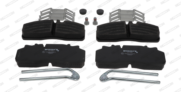 set placute frana,frana disc FCV1963B FERODO