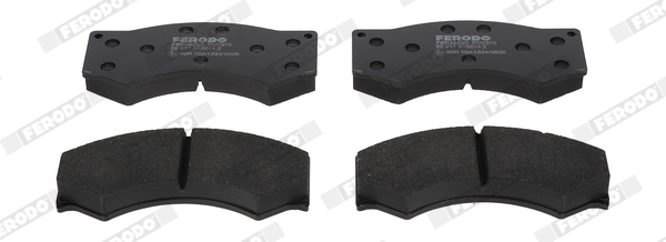 set placute frana,frana disc FCV376 FERODO
