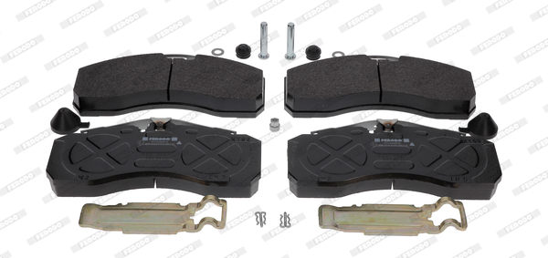 set placute frana,frana disc FCV4345PTS FERODO