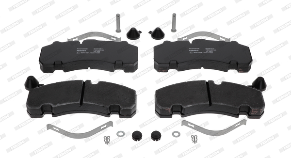 Set placute frana,frana disc FCV4582B FERODO