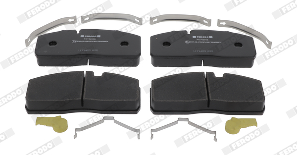 set placute frana,frana disc FCV5208B FERODO