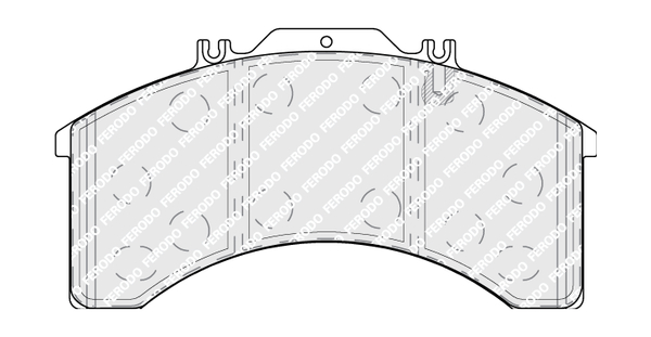 Set placute frana,frana disc FCV773 FERODO
