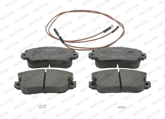 set placute frana,frana disc FDB101 FERODO
