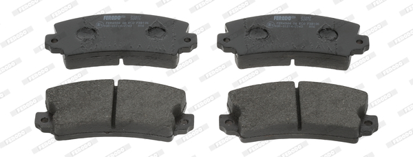 set placute frana,frana disc FDB106 FERODO