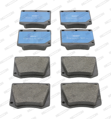 set placute frana,frana disc FDB1284 FERODO