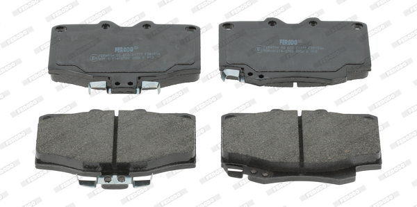 set placute frana,frana disc FDB1504 FERODO