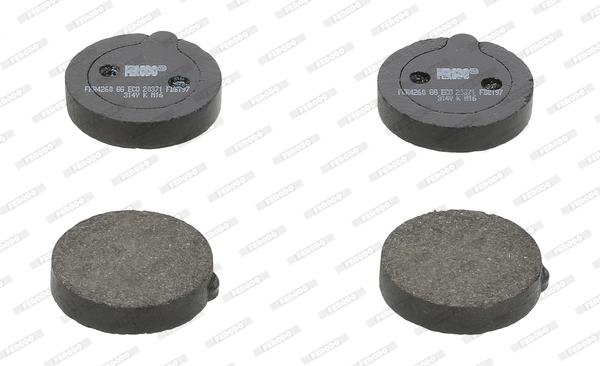 set placute frana,frana disc FDB197 FERODO