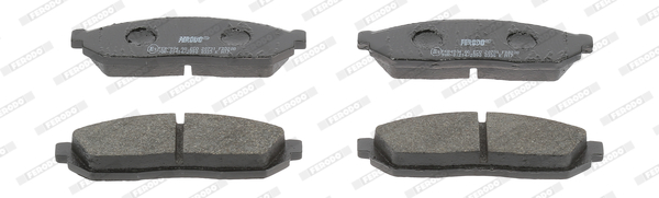 set placute frana,frana disc FDB208 FERODO