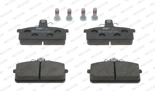 set placute frana,frana disc FDB221 FERODO