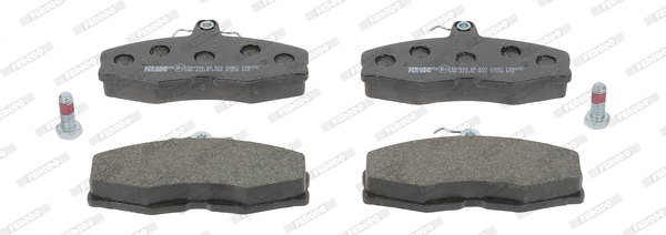 set placute frana,frana disc FDB275 FERODO