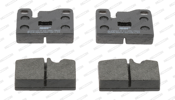 set placute frana,frana disc FDB330 FERODO