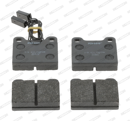set placute frana,frana disc FDB348 FERODO