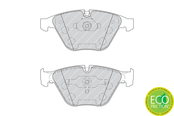 Set placute frana,frana disc FDB4221 FERODO