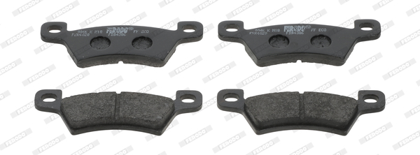 set placute frana,frana disc FDB4386 FERODO