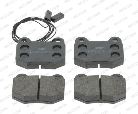 set placute frana,frana disc FDB448 FERODO