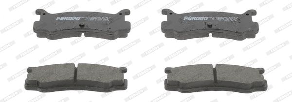 set placute frana,frana disc FDB482 FERODO